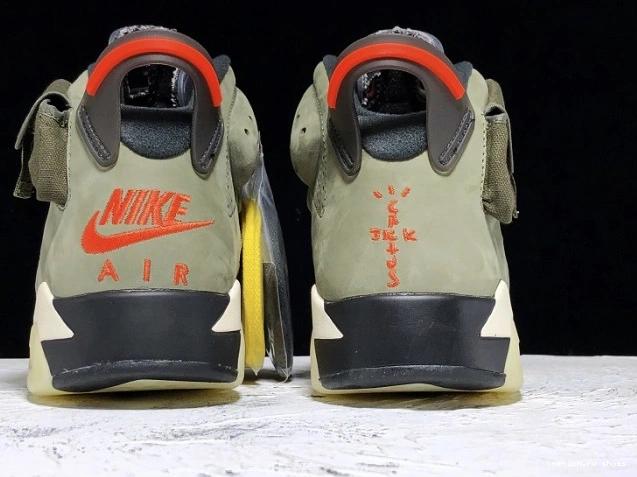 Cheap x Olive Medium CN1084-200 Travis 6 Jordan Scott Air 0823